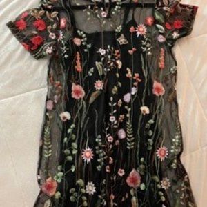 Womens  RD & Koko Black Dress